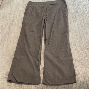 Eileen Fisher Women’s Taupe Linen Pants